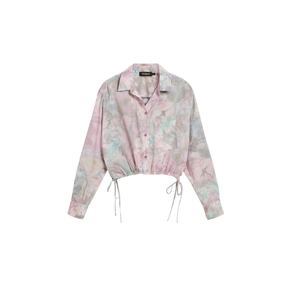 Mehrfarbige Baumwollbluse Desigual