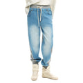 Hellblaue Mom Jeans aus Baumwolle Desigual