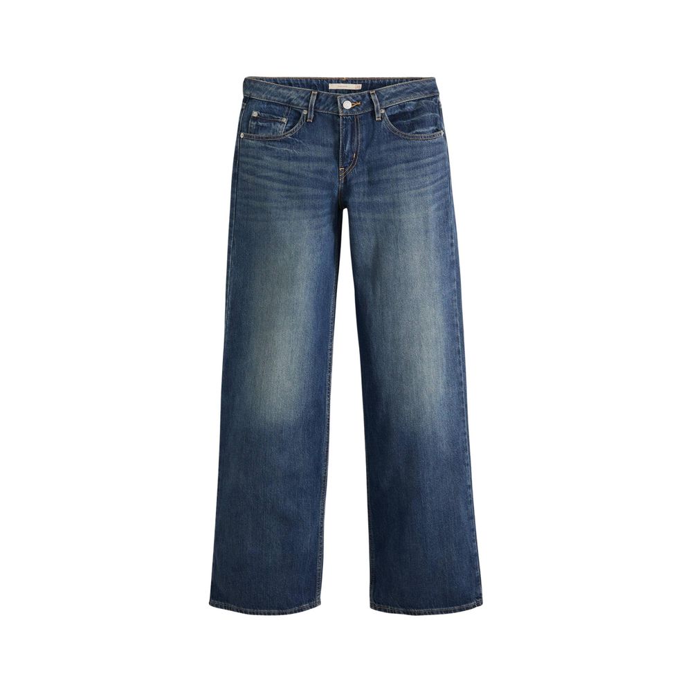 Blaue Baumwoll-Mom-Jeans Levi's