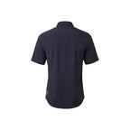 Blaue Polyamid-Kurzarmhemd Armani Exchange
