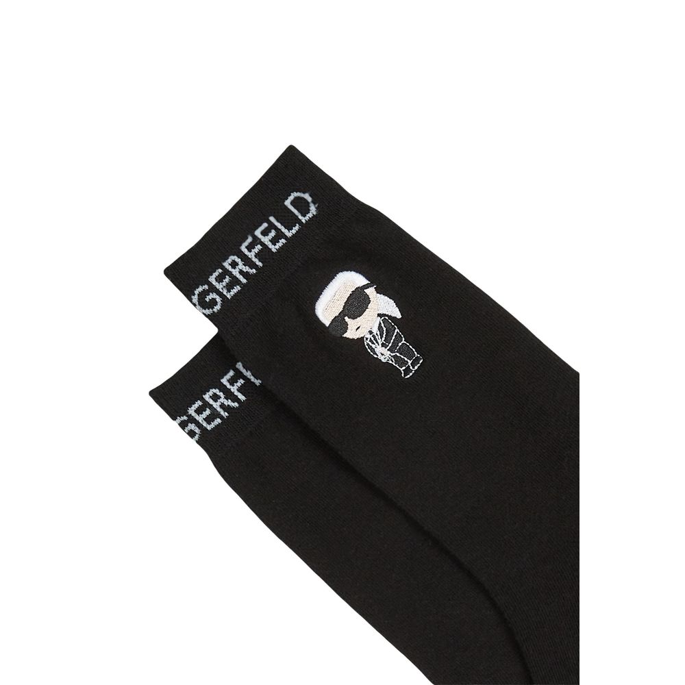 Weiße Baumwollsocken Karl Lagerfeld