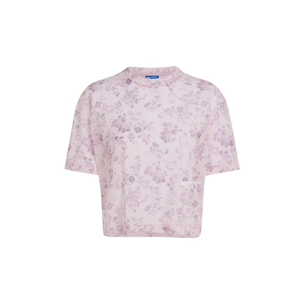 Mehrfarbiges Polyester-T-Shirt Karl Lagerfeld