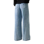 Hellblaue Lyocell Jeans im Relaxed Fit Guess