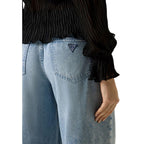 Hellblaue Lyocell Jeans im Relaxed Fit Guess
