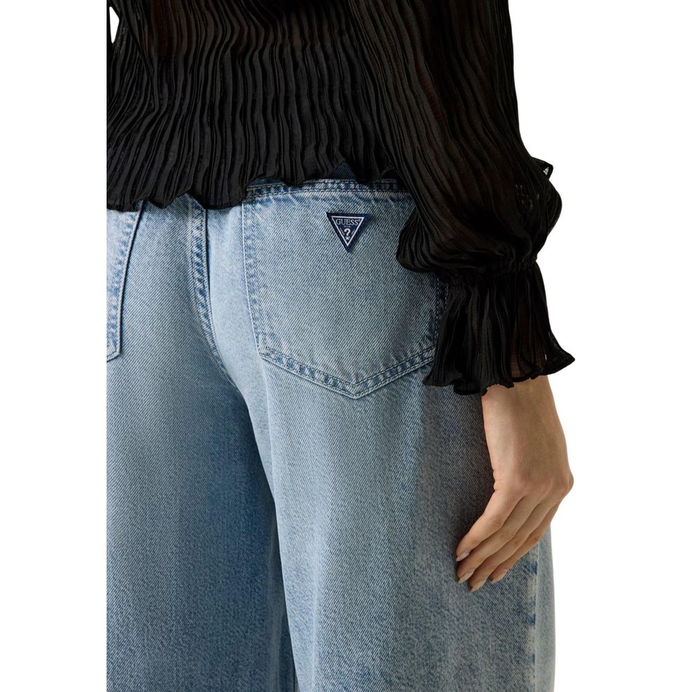 Hellblaue Lyocell Jeans im Relaxed Fit Guess