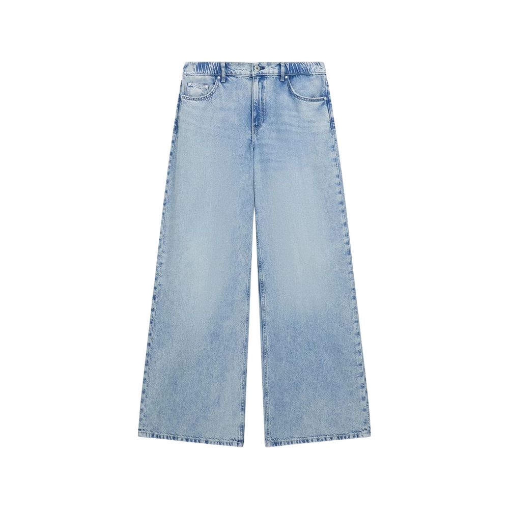 Hellblaue Lyocell Jeans im Relaxed Fit Guess