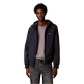 Blaue Jacke aus recyceltem Polyester in voller Länge Calvin Klein Jeans