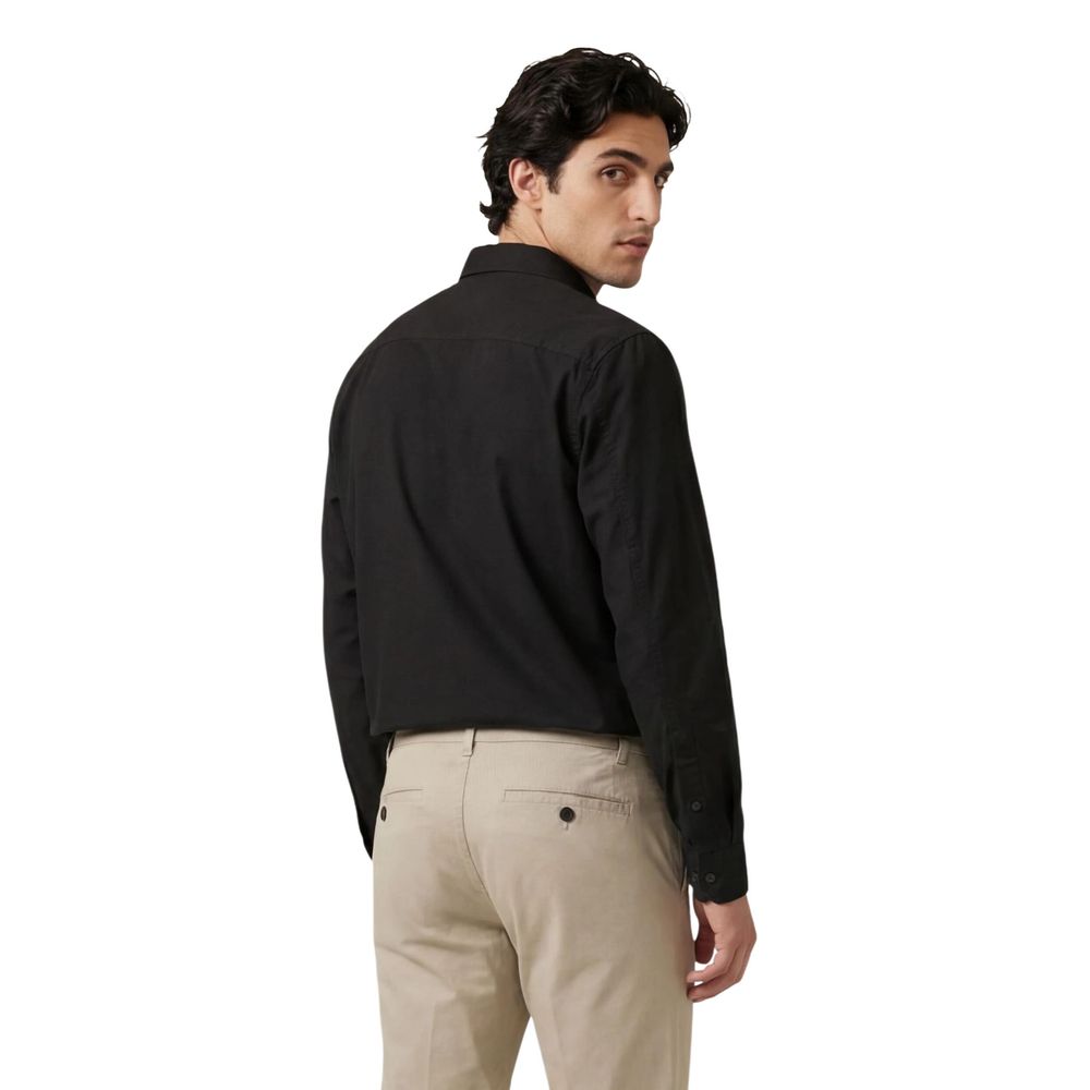 Schwarzes Baumwollhemd Calvin Klein Jeans