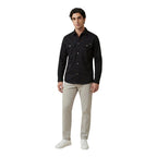 Schwarzes Baumwollhemd Calvin Klein Jeans