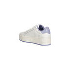 Weiße Leder Chunky Sneaker Tommy Hilfiger Jeans