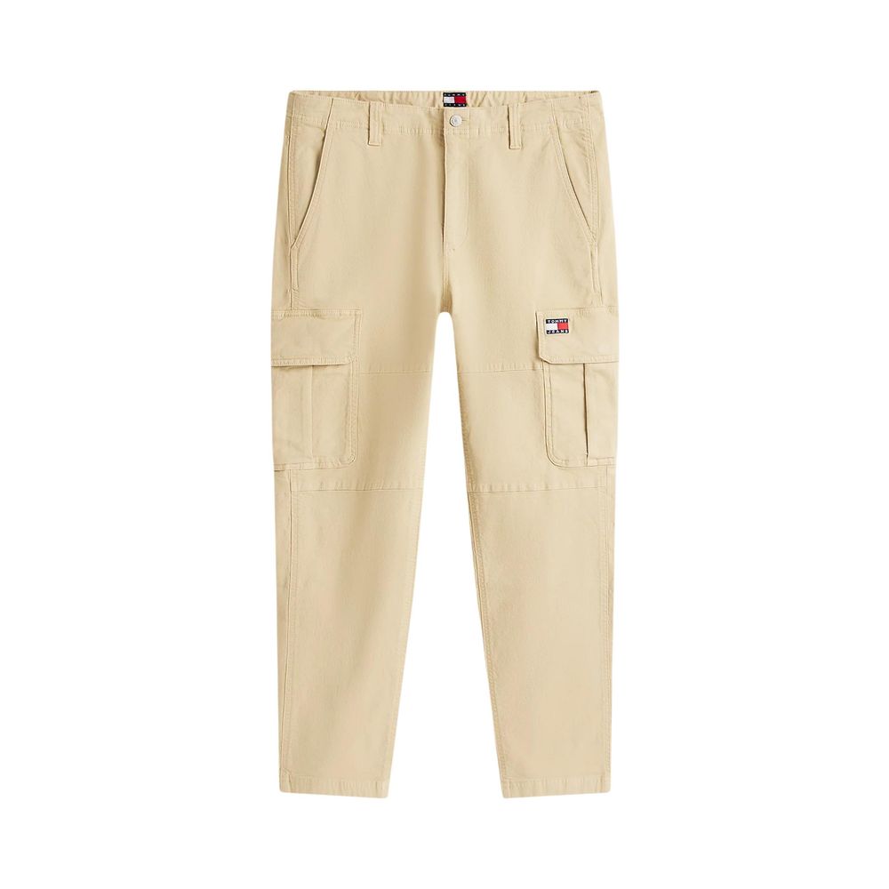 Beige Cargohose aus recycelter Baumwolle Tommy Hilfiger Jeans