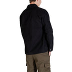 Schwarze Jacke aus recycelter Baumwolle Tommy Hilfiger Jeans