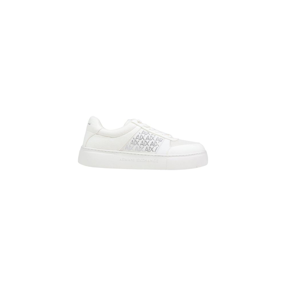 Weiße Sneaker aus Polyamid Armani Exchange