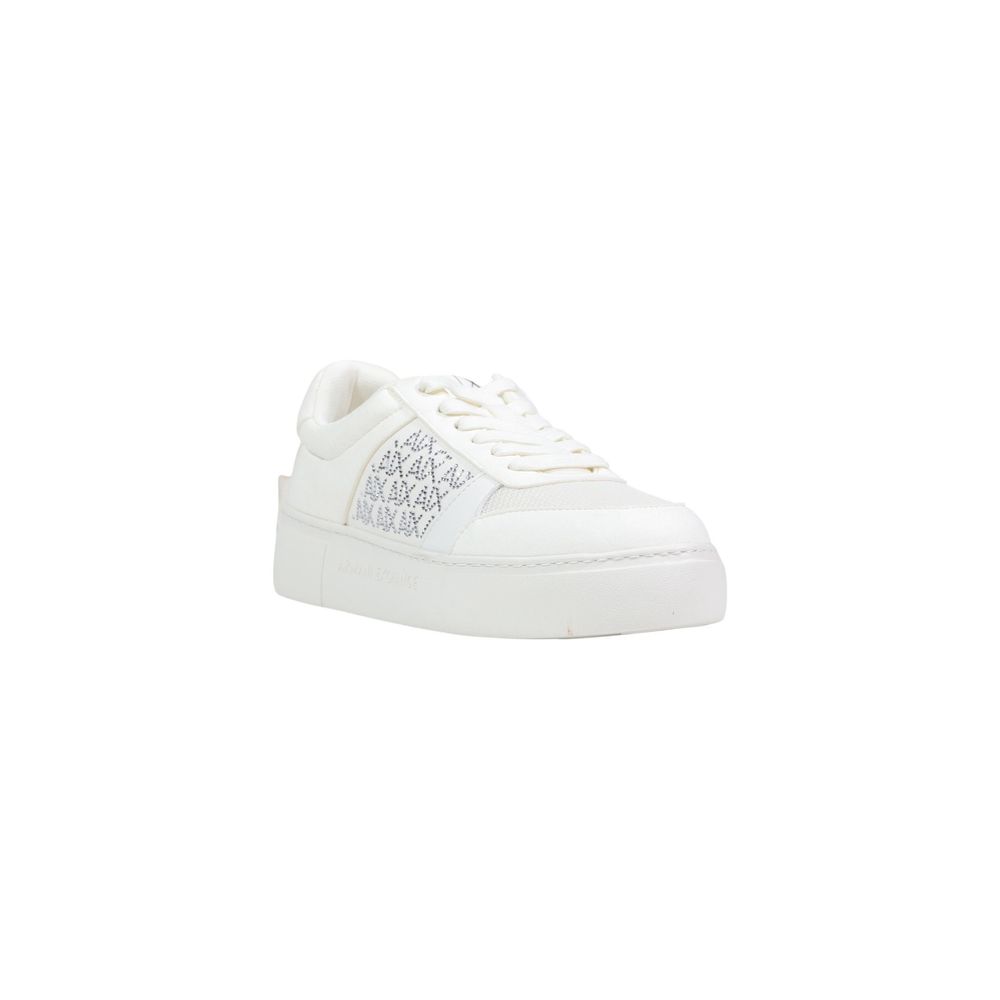 Weiße Sneaker aus Polyamid Armani Exchange