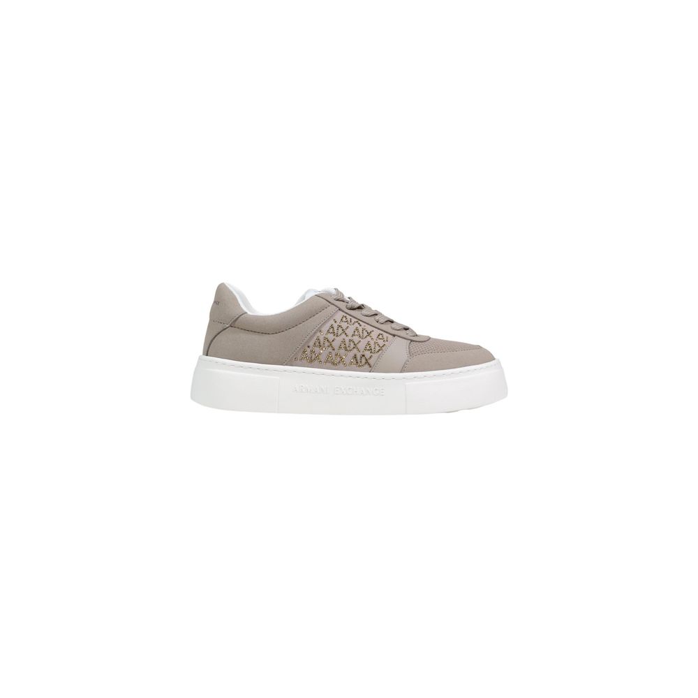 Braune Polyamid-Sneaker für sportliche Looks Armani Exchange