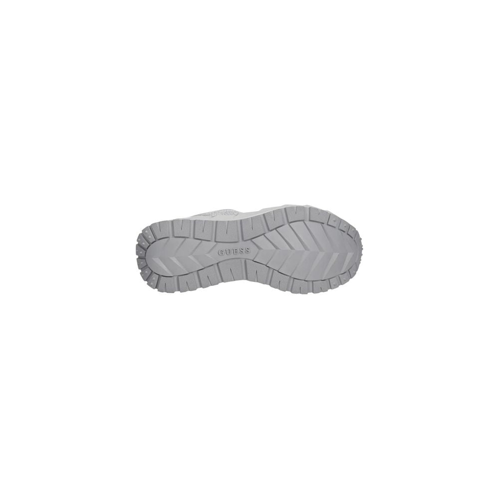 Silberne Chunky Sneaker aus Polyester Guess