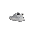 Silberne Chunky Sneaker aus Polyester Guess