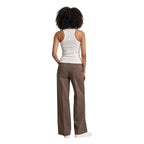 Beige Lyocell Schlaghose Guess