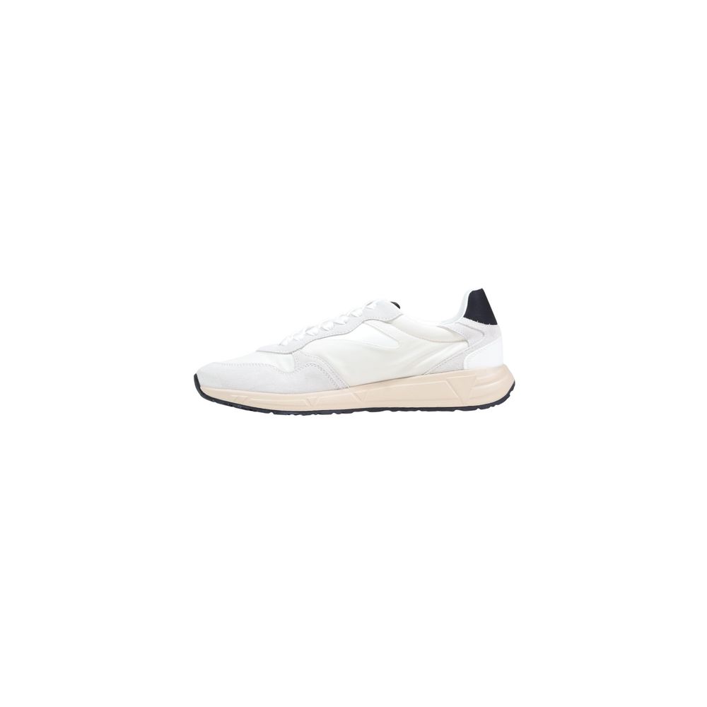 Weiße Sneaker aus Polyester im Athletic-Stil Guess