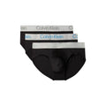 Schwarze und weiße Slips aus recyceltem Polyester Calvin Klein Underwear