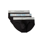 Schwarze und weiße Slips aus recyceltem Polyester Calvin Klein Underwear