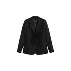 Grauer Polyester-Blazer Desigual