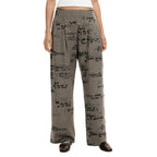 Graue Freizeithose aus Polyester Desigual
