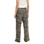 Graue Freizeithose aus Polyester Desigual