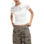 Graue Freizeithose aus Polyester Desigual