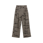 Graue Freizeithose aus Polyester Desigual