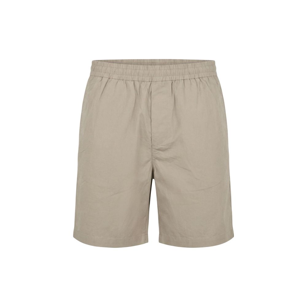 Beige Baumwollshorts Knielang Armani Exchange