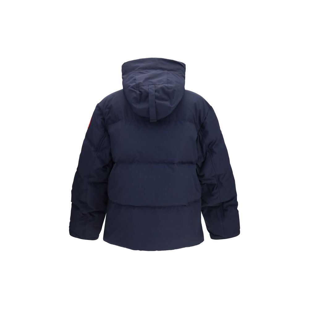 Blauer Parka aus recyceltem Polyester Canada Goose