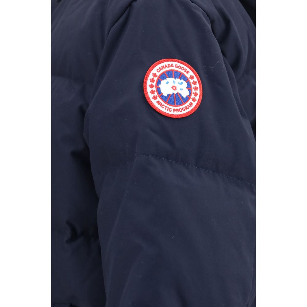 Blauer Parka aus recyceltem Polyester Canada Goose