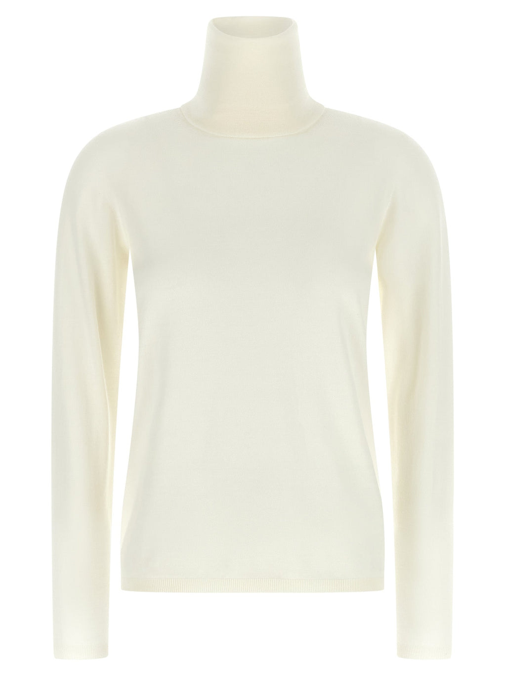 Weiße Strickjacke aus reiner Schurwolle Max Mara