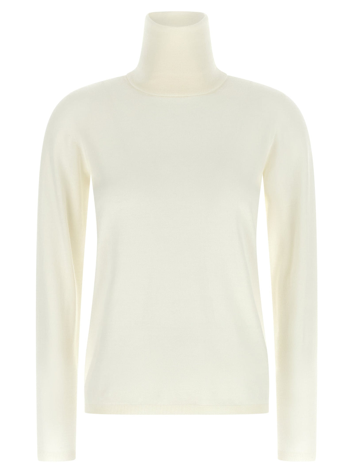 Weiße Strickjacke aus reiner Schurwolle Max Mara