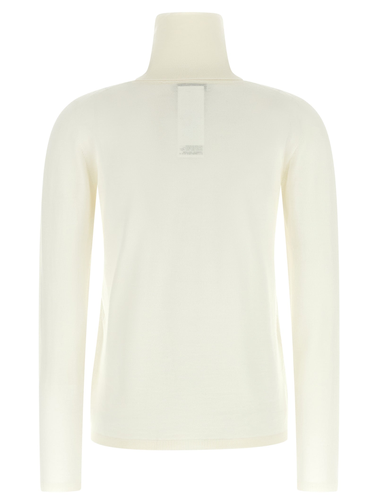 Weiße Strickjacke aus reiner Schurwolle Max Mara