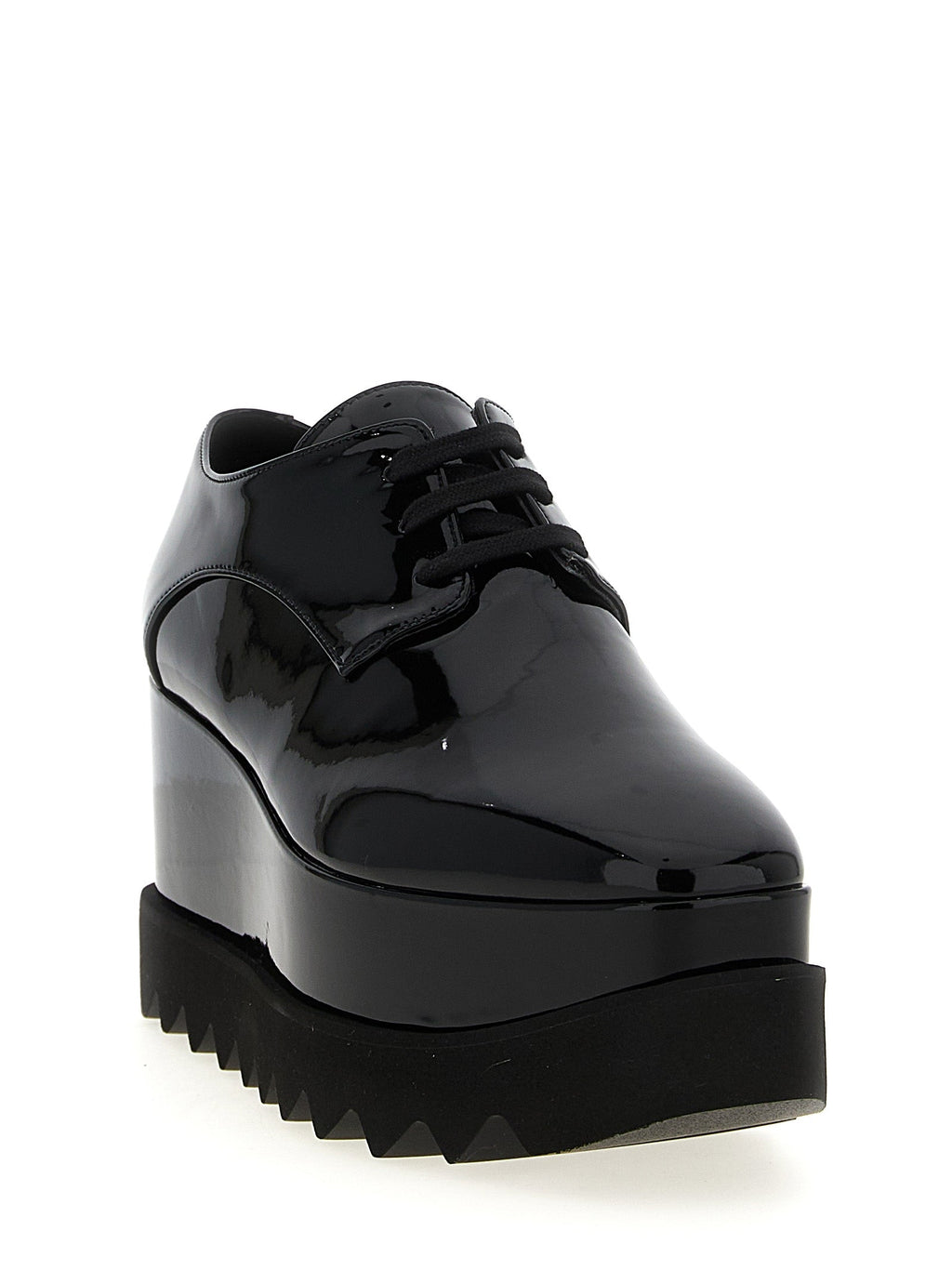 Schwarze Keilsandalen aus Polyethylen Stella McCartney