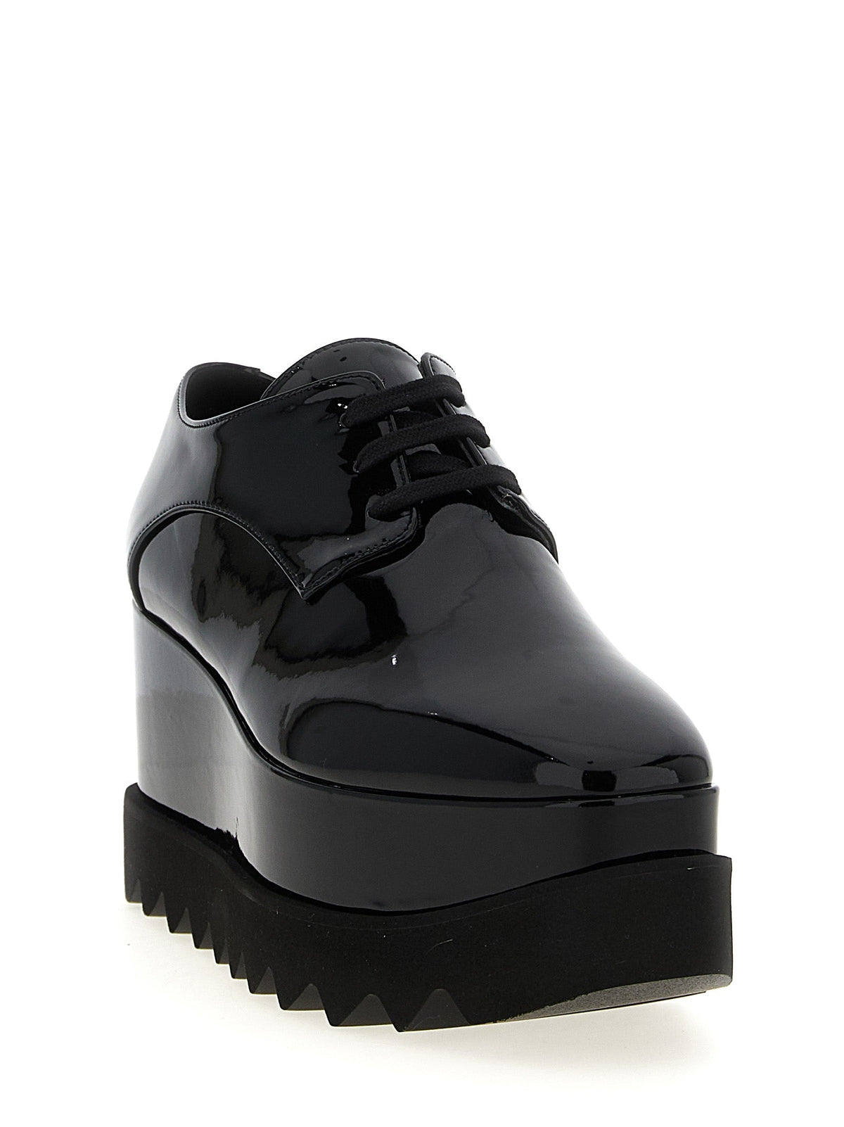 Schwarze Keilsandalen aus Polyethylen Stella McCartney