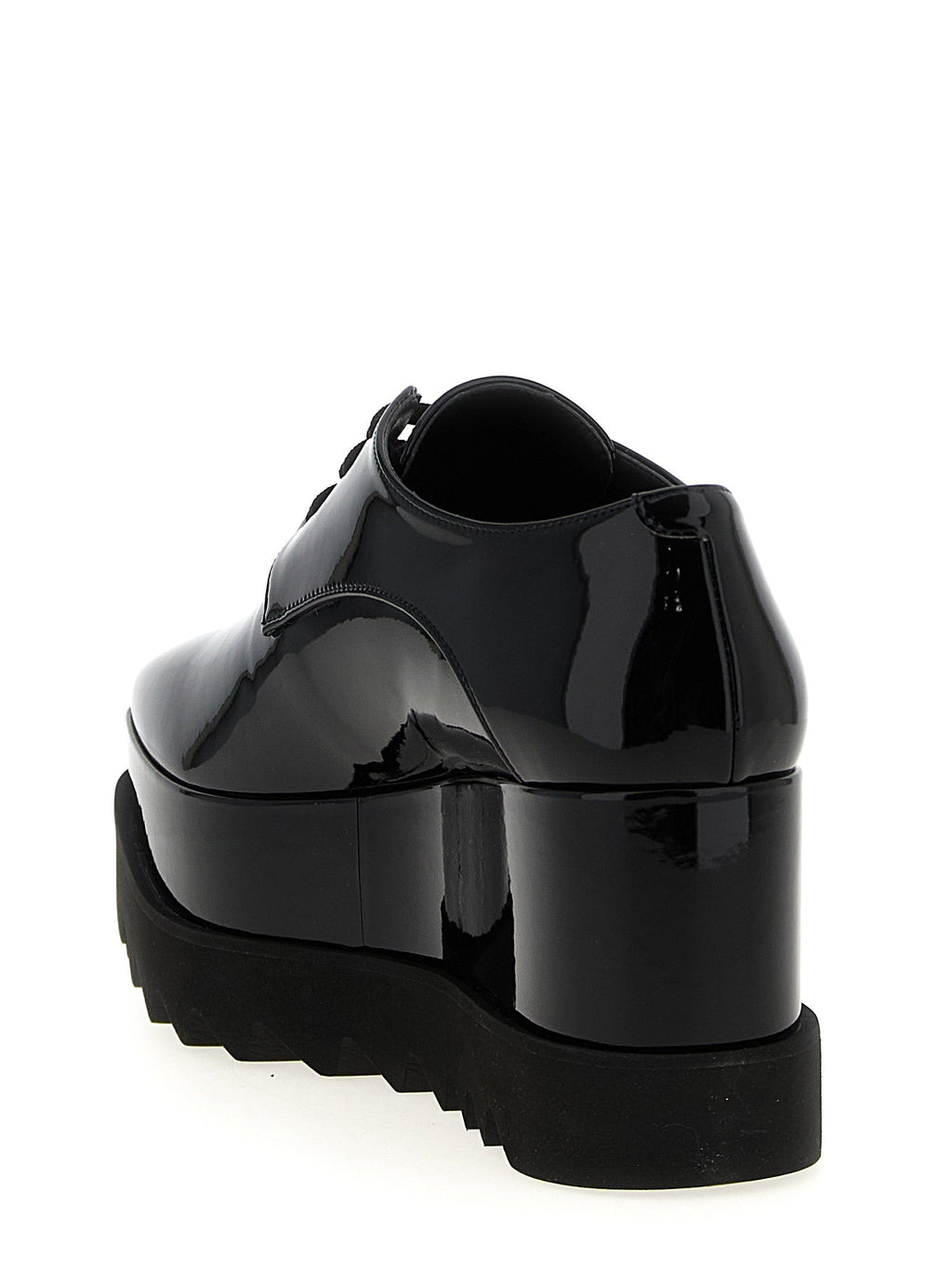 Schwarze Keilsandalen aus Polyethylen Stella McCartney