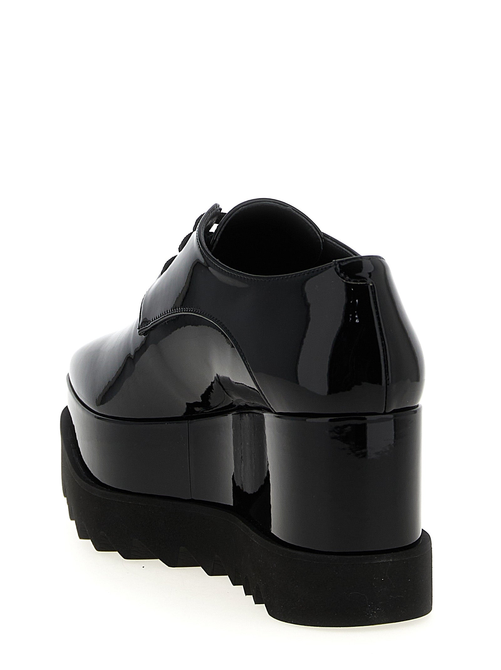 Schwarze Keilsandalen aus Polyethylen Stella McCartney