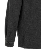 Graue Wollbluse ZEGNA