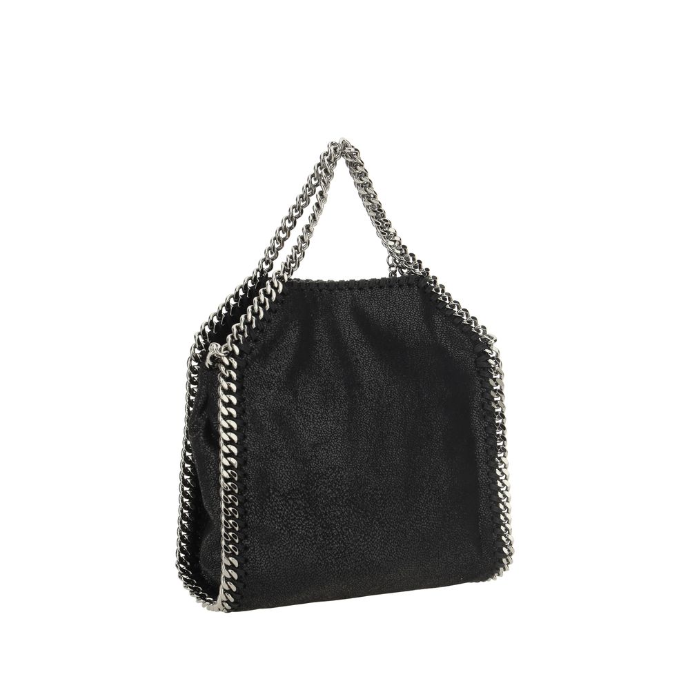 Schwarze Handtasche aus Polyester Stella McCartney