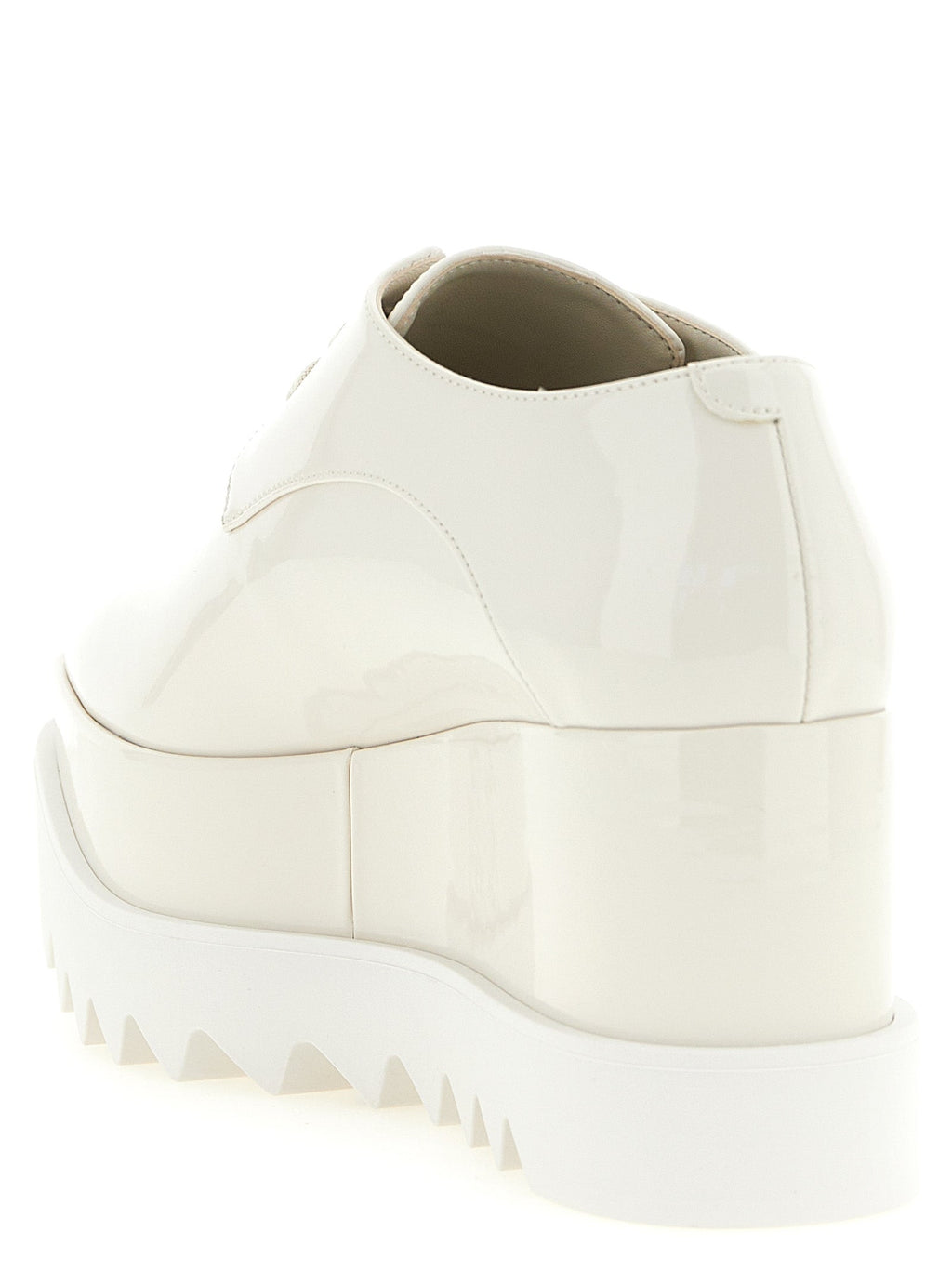 Weiße Keil-Sandalen aus Polyethylen Stella McCartney