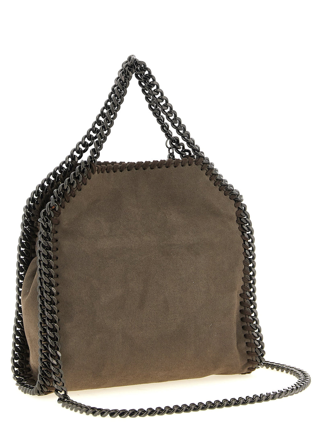 Braune Handtasche aus Polyamid Stella McCartney