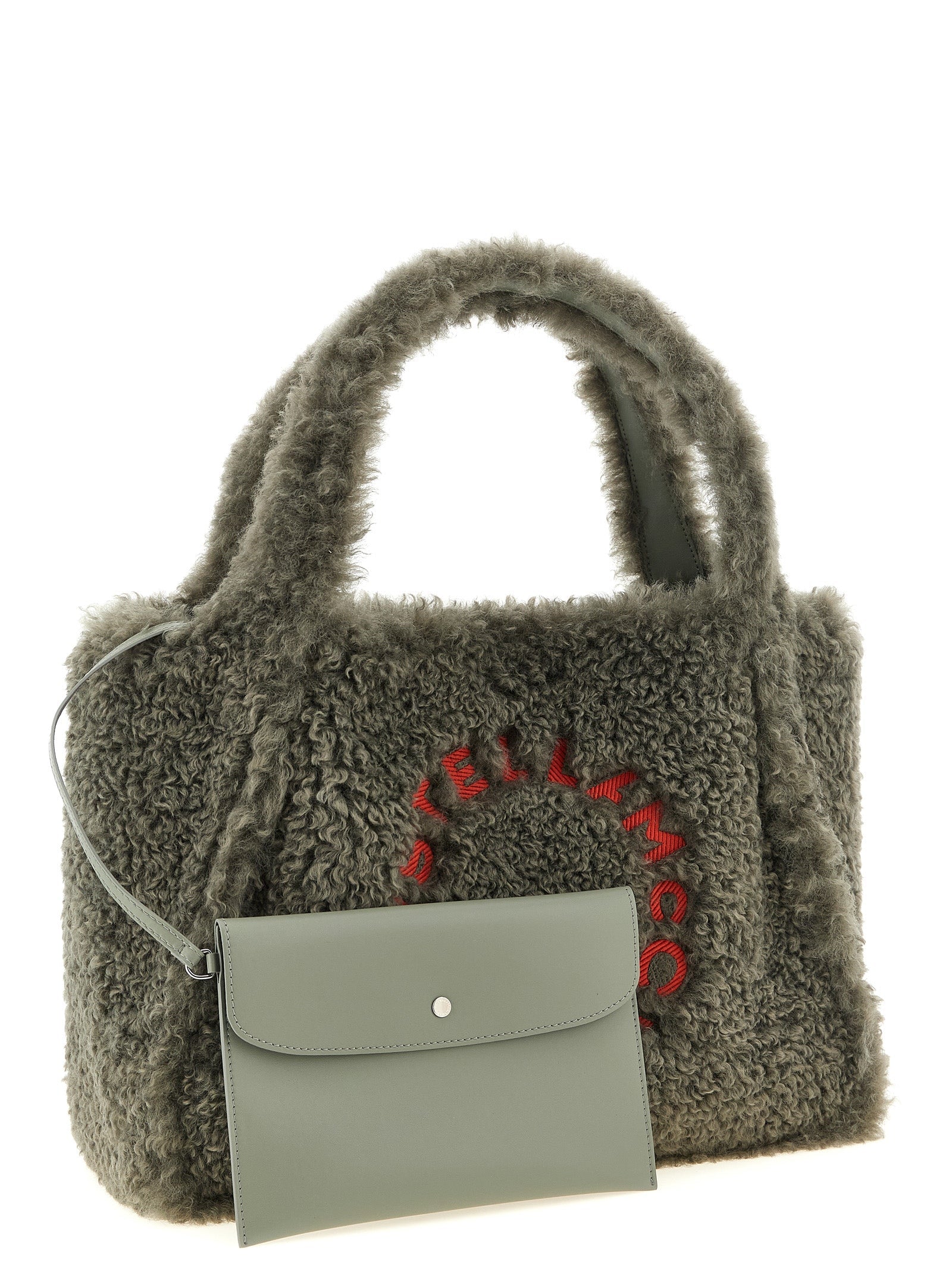 Graue Tote Bag aus Polyester Stella McCartney