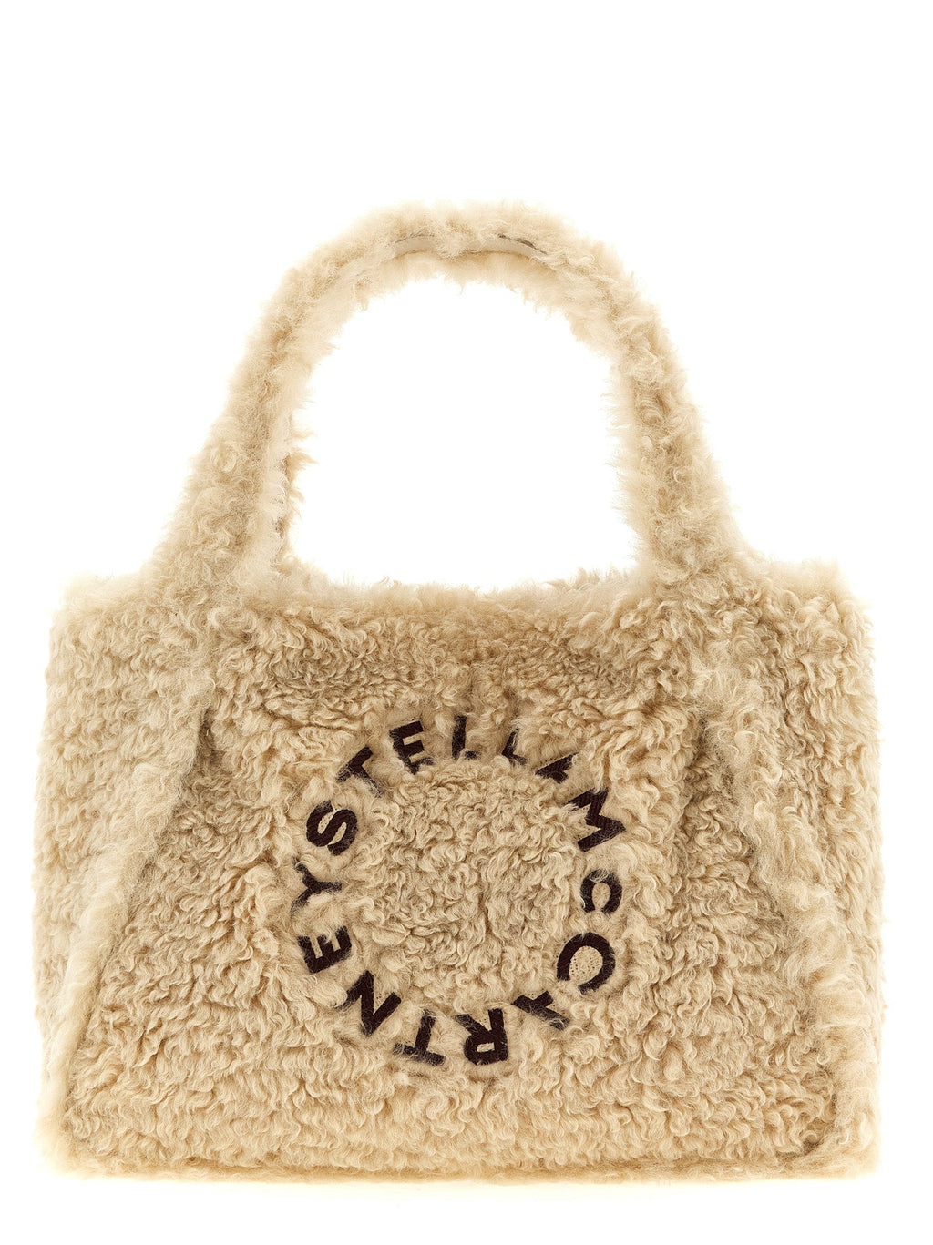 Beige Polyester-Tragetasche Stella McCartney