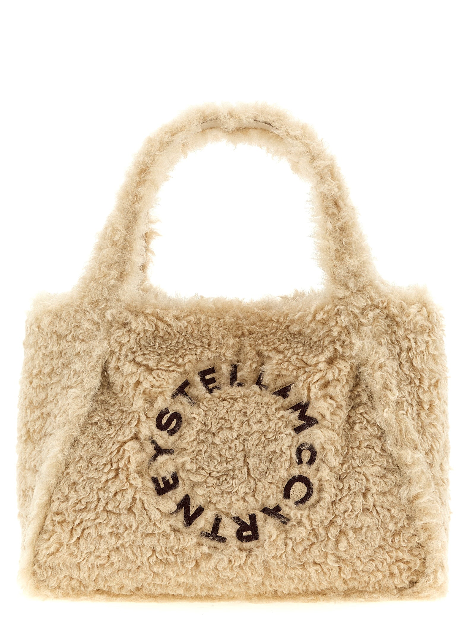 Beige Polyester-Tragetasche Stella McCartney