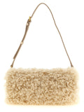 Beige Clutch aus Polyester Stella McCartney