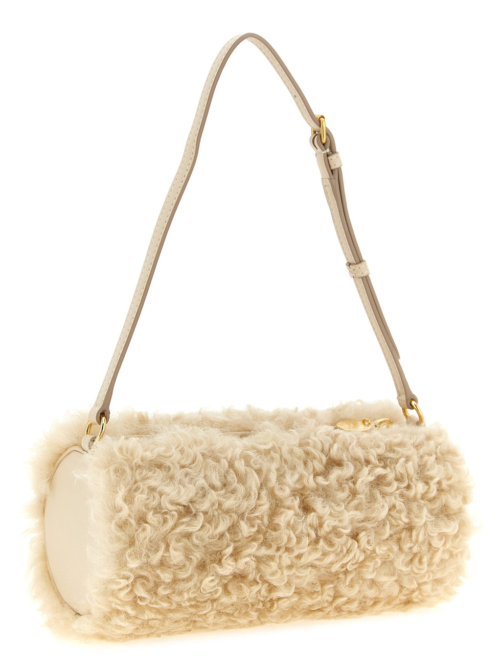 Beige Clutch aus Polyester Stella McCartney