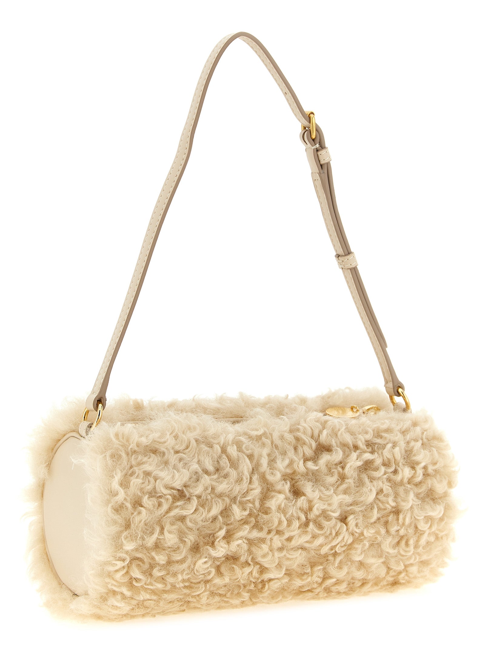 Beige Clutch aus Polyester Stella McCartney